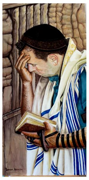Roman Isakov Prayer at the Western Wall