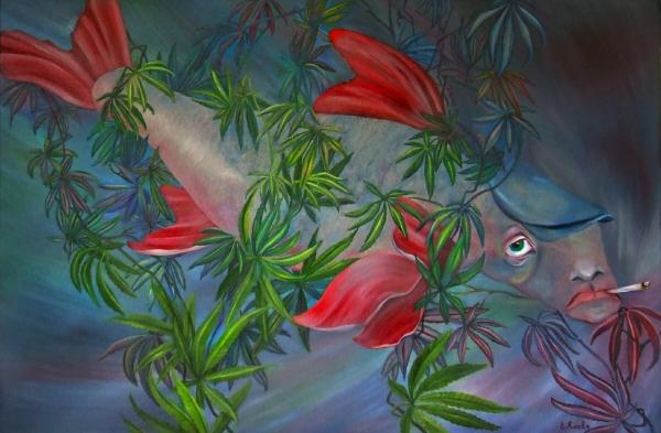 Lilia Iosifovna Roche Went Out for a Walk... From the “Cannabis” Series